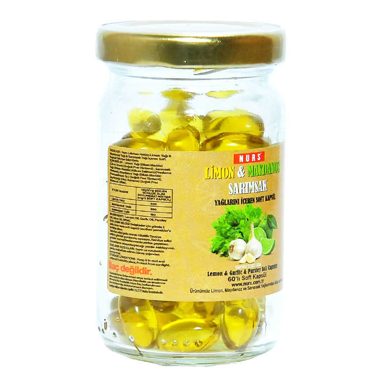 Lemon Parsley Garlic Cure 60 Capsules