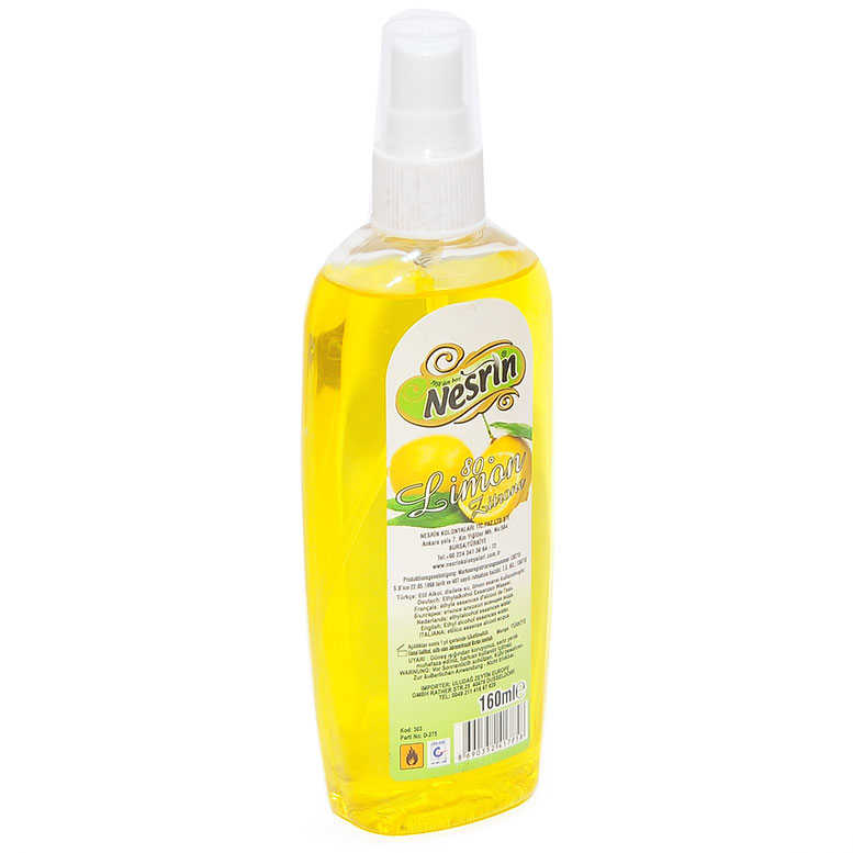 Lemon Cologne Spray 80 Degrees Pet Bottle 160 ML