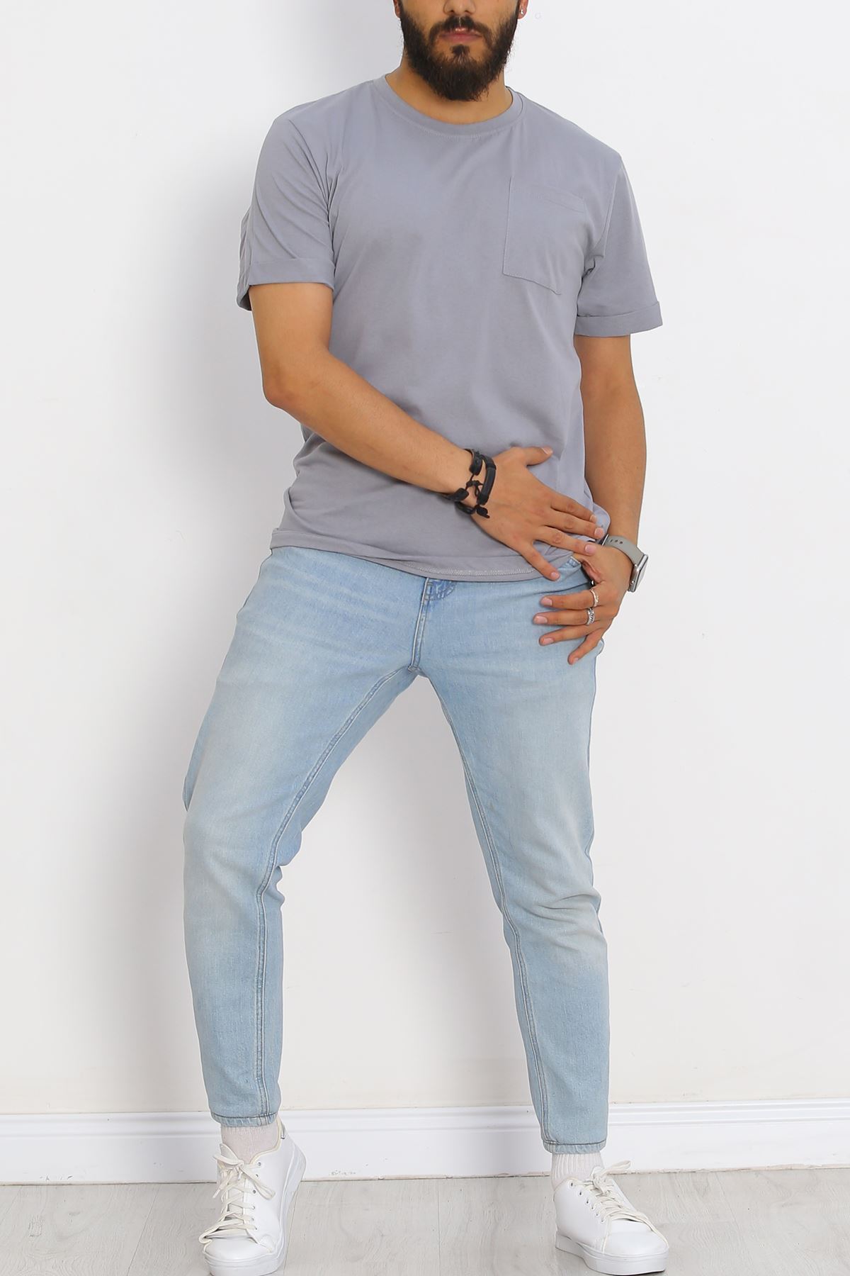 Men's T-Shirt with Pockets Dumangri