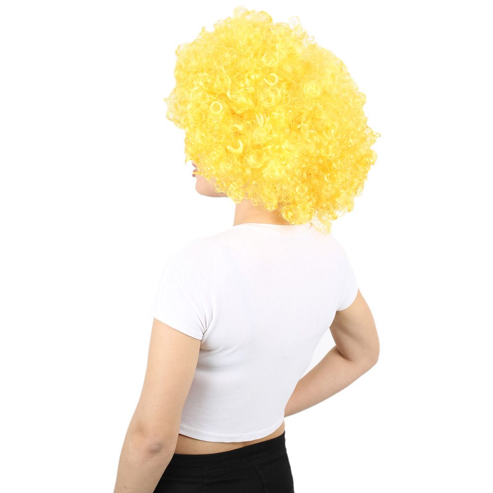 Animation Party And Clown Wig / Yellow