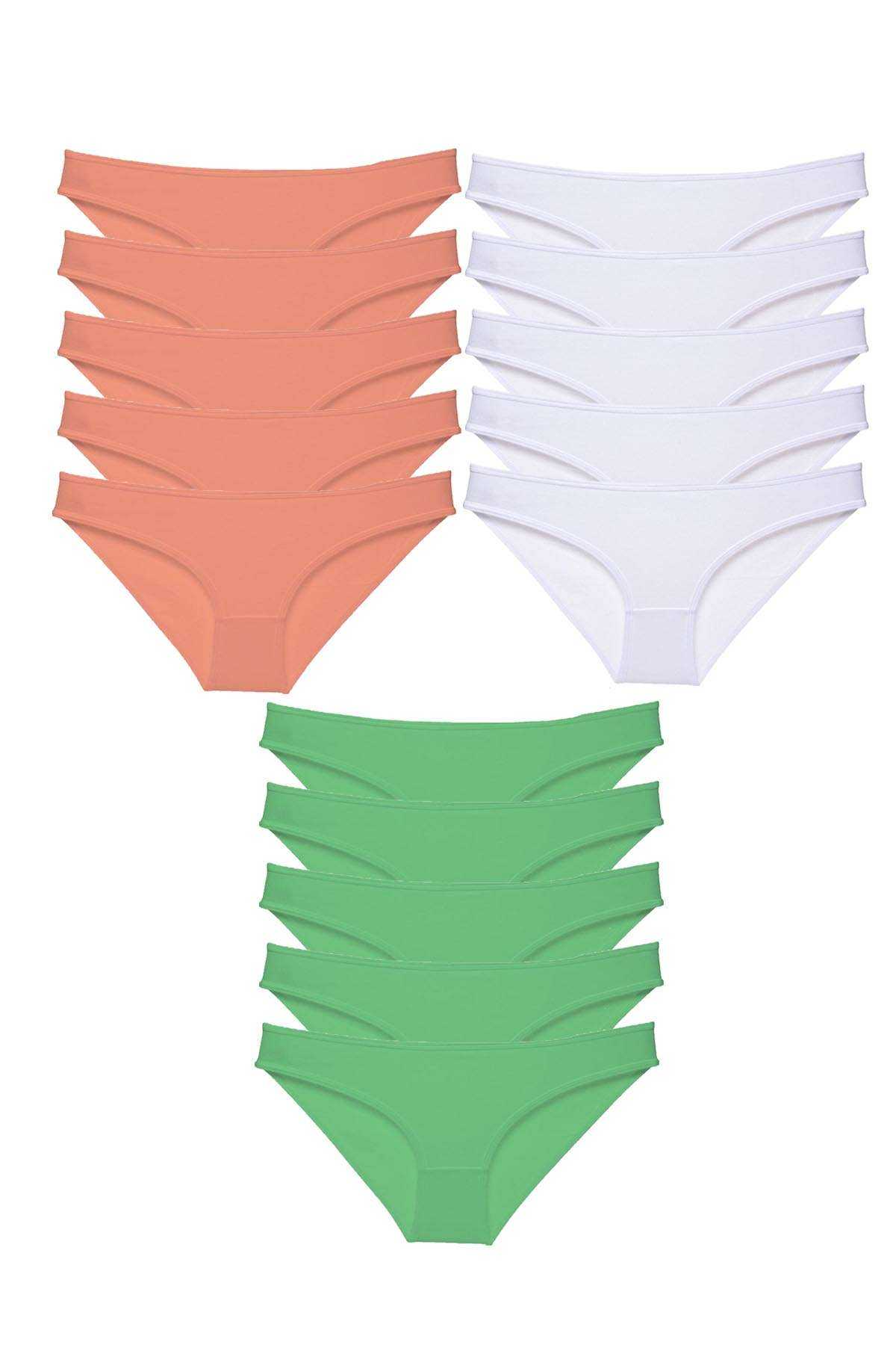 15pcs Super Eco Set Lycra Women Slip Panties 537