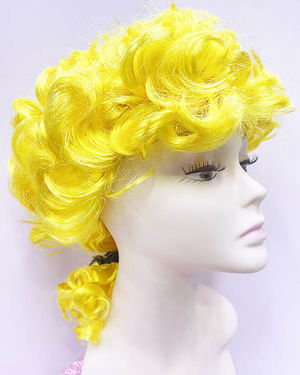 Marquis Baroque Wig Baroque Period Judge Wig Yellow Color