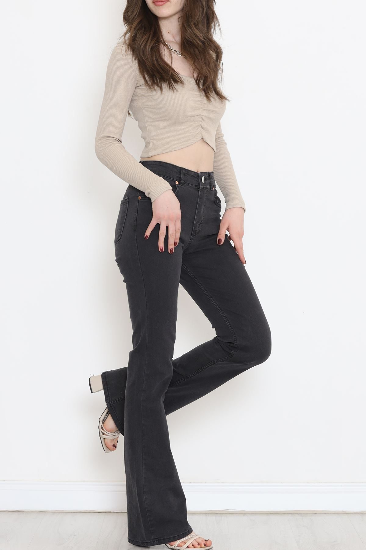 Flared Jeans Trousers Koyufüme6