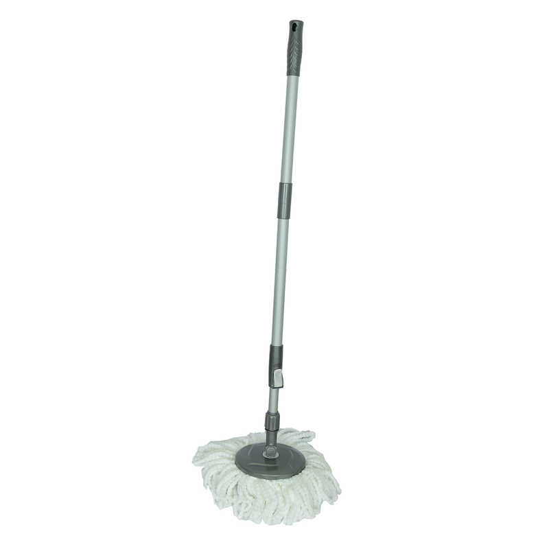 Spin Mop Cleaning Set 360 Degree Rotating Head Bucket + Mop + Mop + Mop + Handle Mixed Color