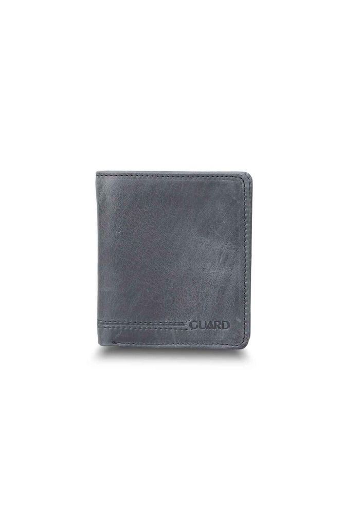 Black Tiguan Crazy Minimal Sport Leather Men's Wallet