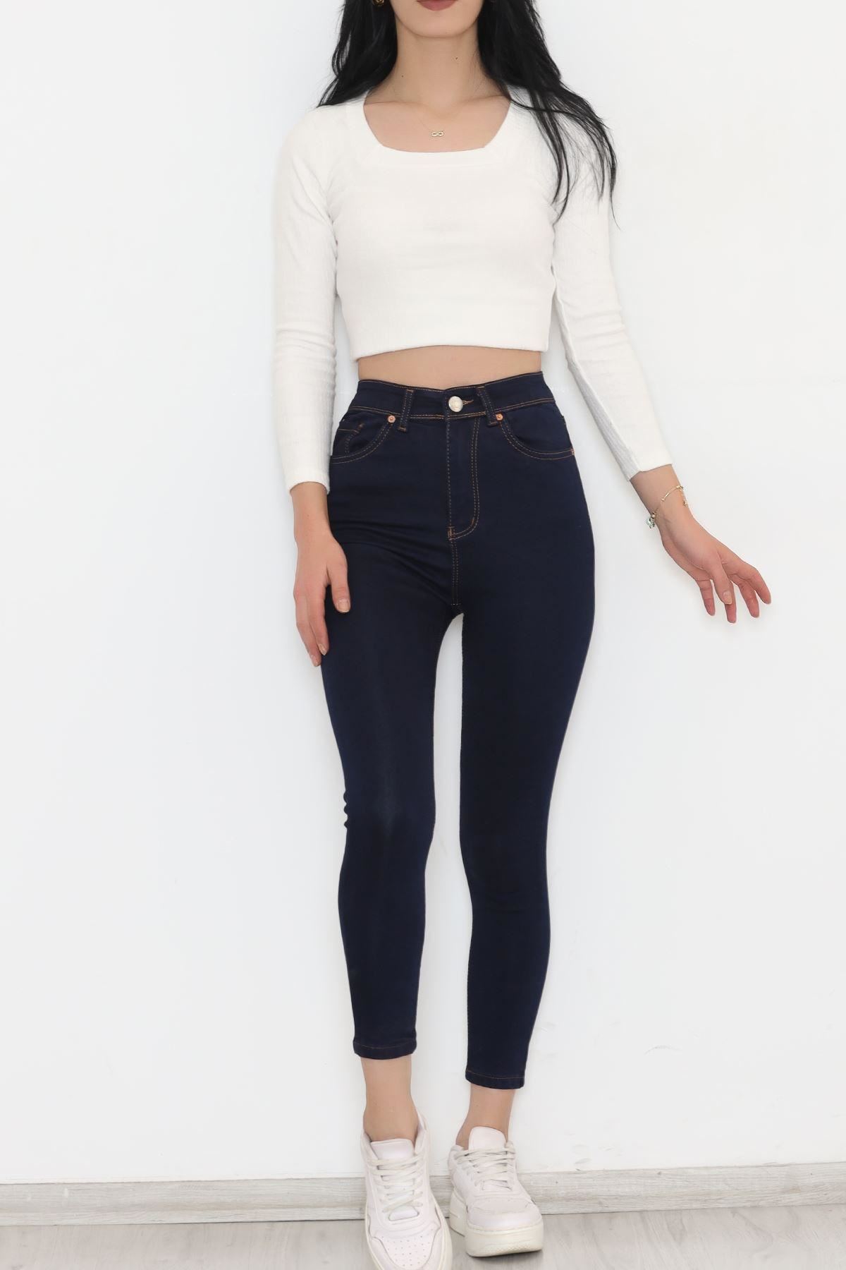 Super Lycra Jeans Navy Blue