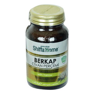 Shiffa Home Berkap Yarrow Dietary Supplement 680 Mg x 60 Capsules