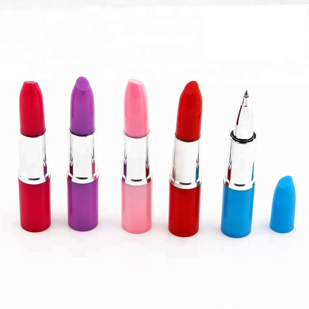 Lipstick Shaped Ballpoint Pen