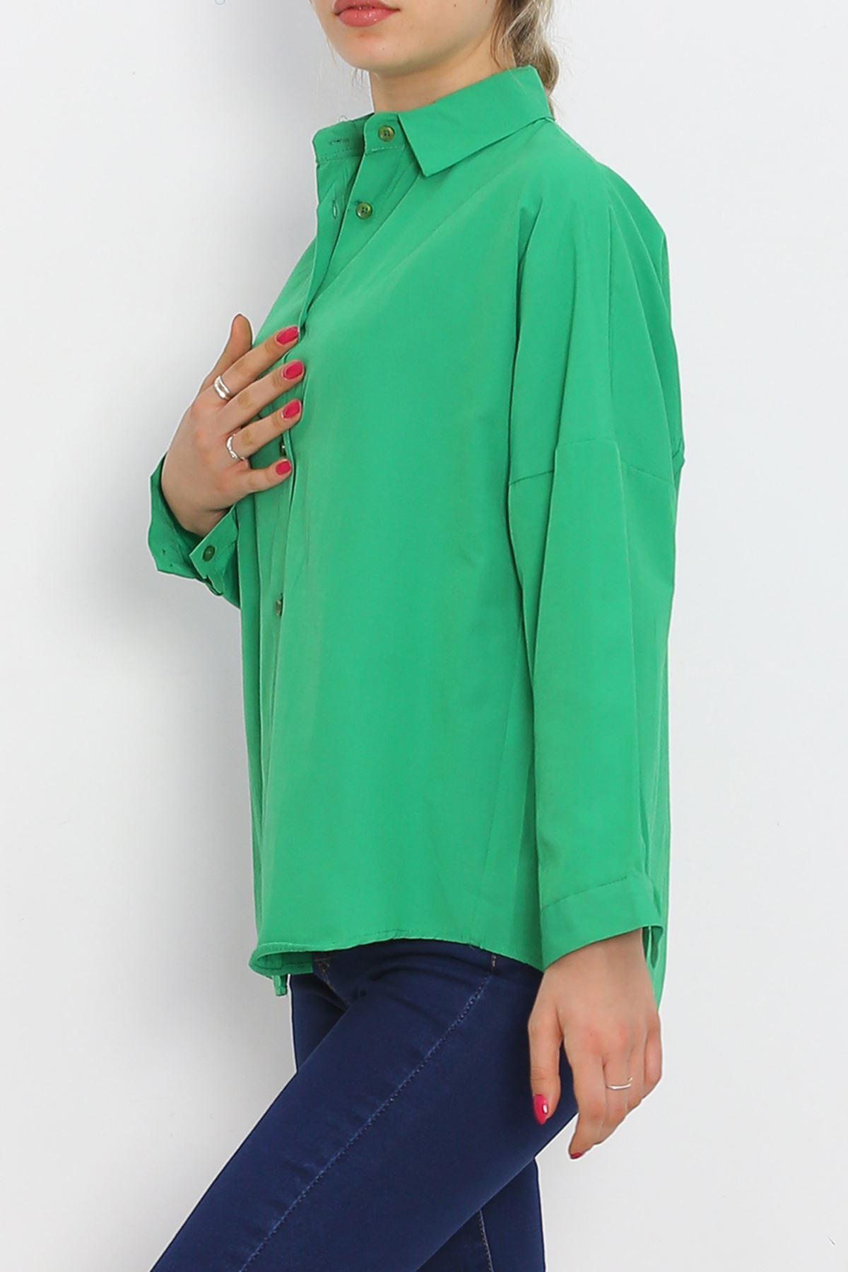 Oversize Shirt Green6