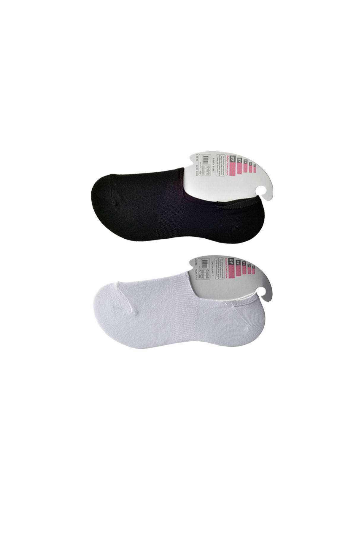 Black and White Women's Babet Socks 9 pairs