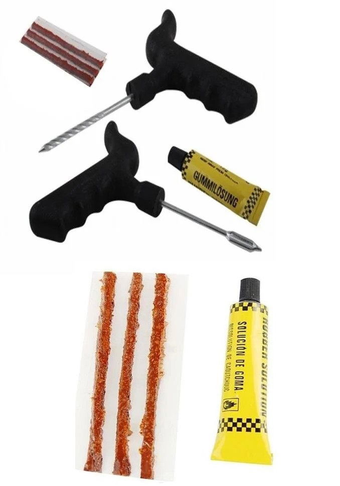 6 Piece Car Motorcycle Automobile Bicycle Tire Repair Kit Car Maintenance Kit