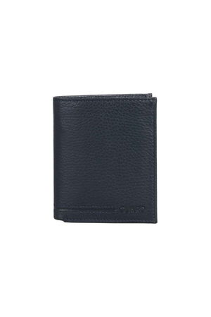 Goldies Navy Blue Leather Men's Wallet