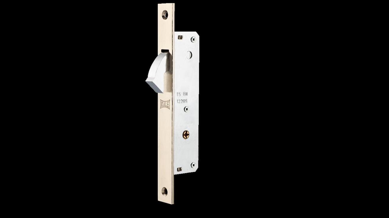 Kale 201 F2 0 mm Prazis Mortise Lock with Hook Nickel