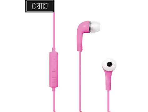 Critic J5 Earbuds Pink