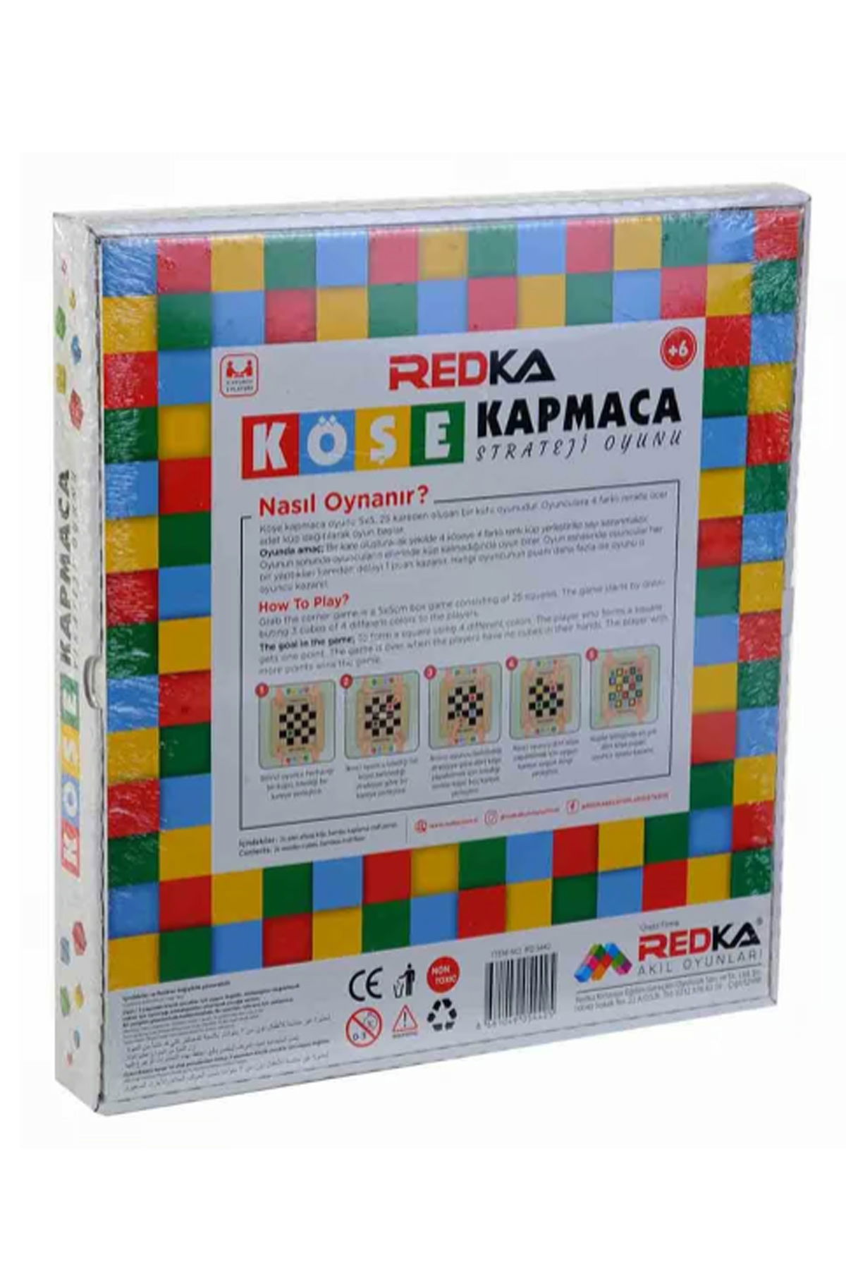 Redka Boxed Corner Catcher Game