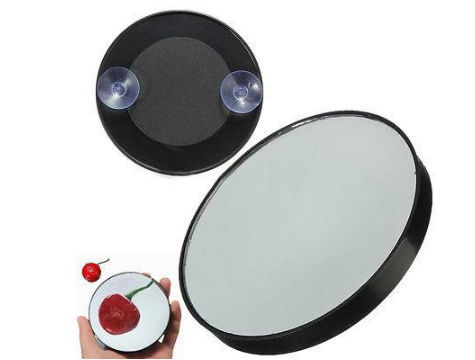 Magnifying Mirror with Suction Cup