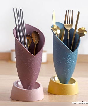 Tulip Figured Countertop Spoon Holder