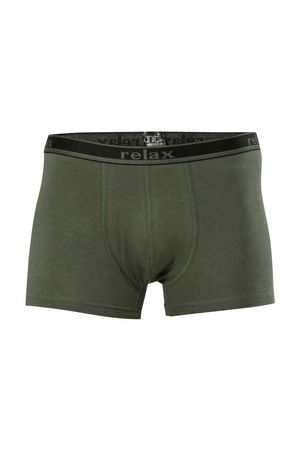 Relax Cotton Stretch Men's Boxers Khaki - 1268A