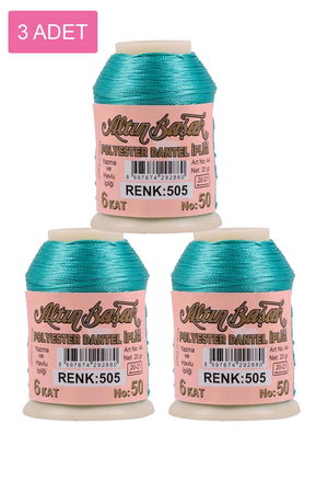 3 Pieces Altinbasak Oya and Lace Floss 20 gr - Turk - No: 505