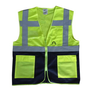 Executive Warning Vest Yellow/Blue S Size