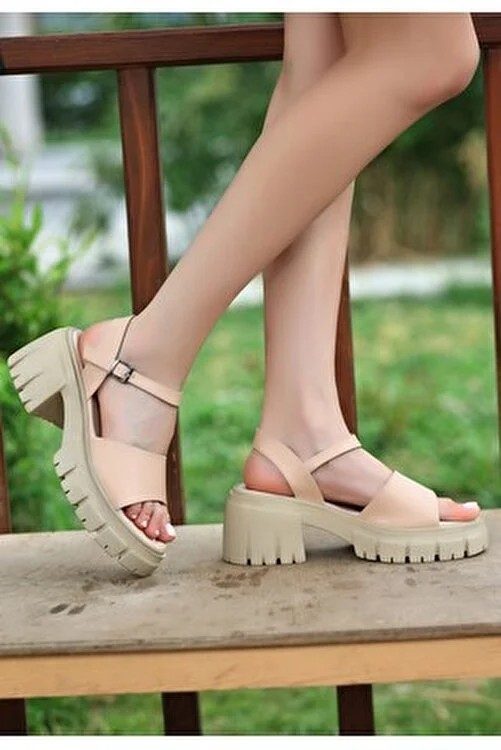 Nude Cilt Sandal