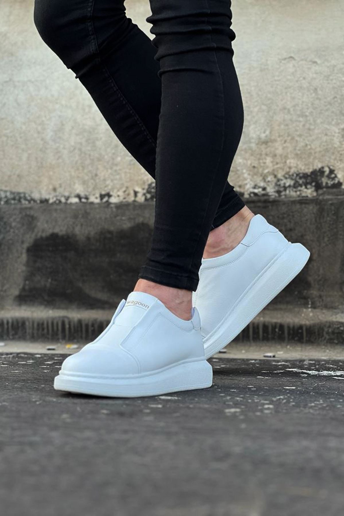 White Casual Men's Shoes