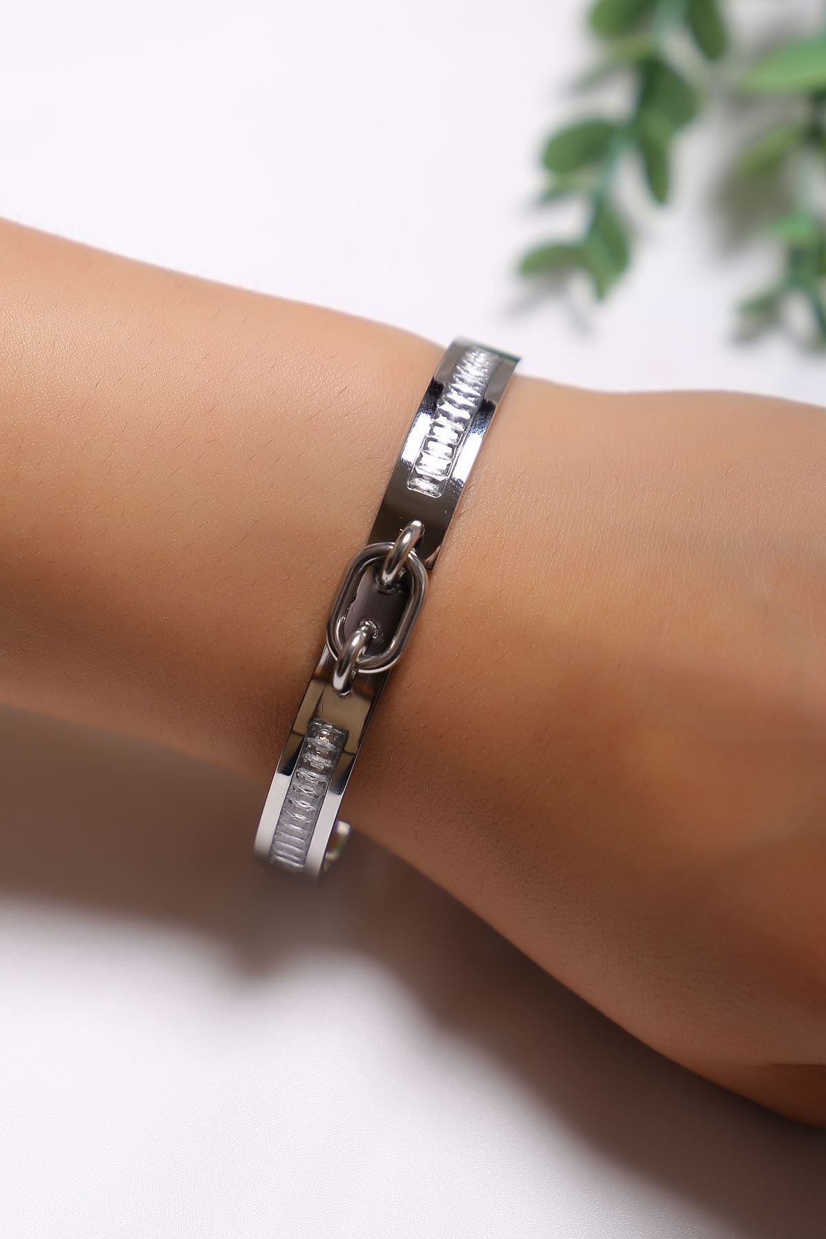 Steel Bracelet Silver1