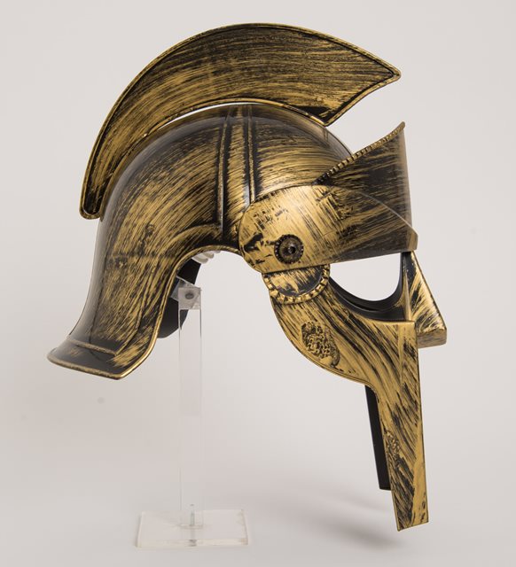 Gladiator Battle Helmet Helmet Thin Helmet Gold Color