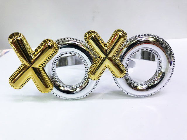 Xoxo Party Goggles 2 Colors 2 Pcs