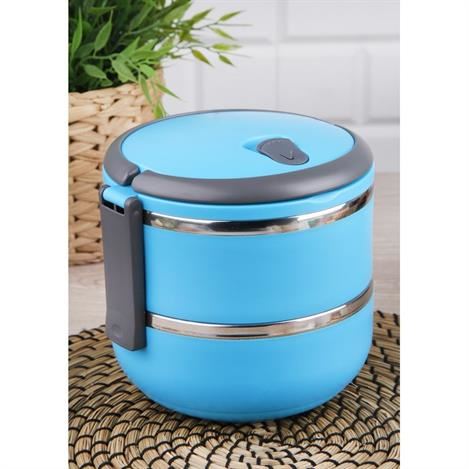 Lunch Box Food Thermos Storage Container Thermos 2 pcs - STEEL