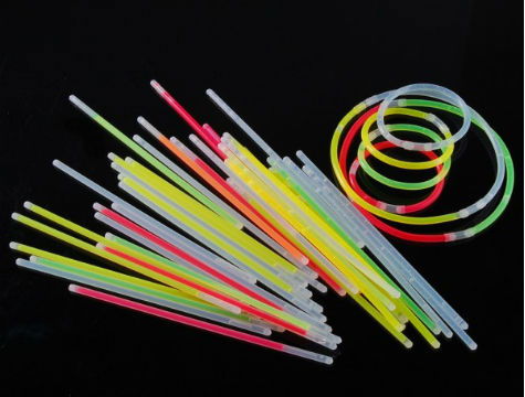 10Pcs Light In The Dark Bracelet Phosphorescent Breakable Stick Bracelet