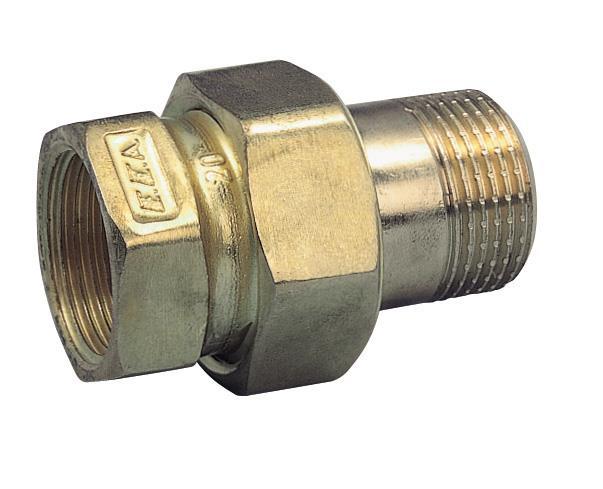 ECA 3/4 Straight Radiator Fitting