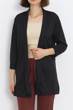 Long Kimono Black