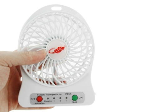 Rechargeable Portable Mini Fan - Ventilator