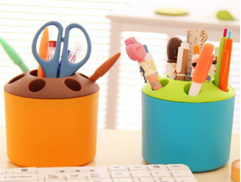 Multipurpose Toothbrush Holder and Pen Holder