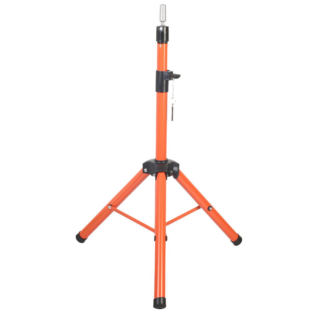 Metal Tripod / Orange + Carrying Case For Custom Hairdresser Training Manikin