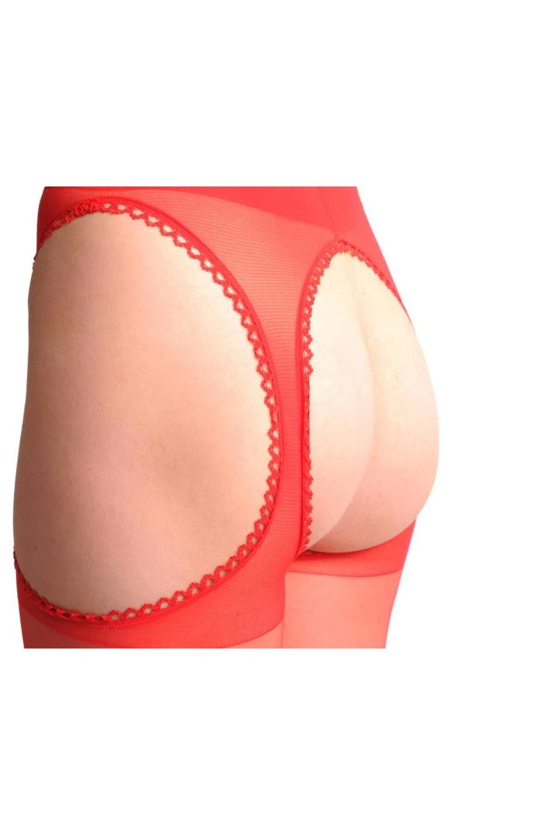 Ruched Edges and Open Special Area Panty