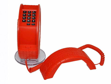 Wheel Shaped Telephone