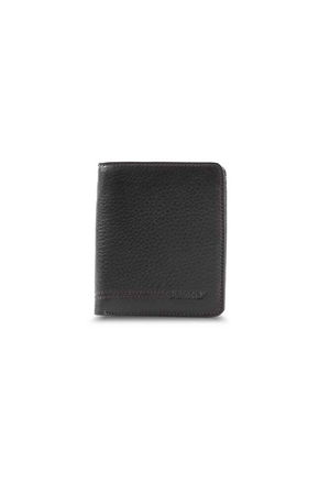 Brown Men's Wallet with Medium Double Pisot and Coin Purse