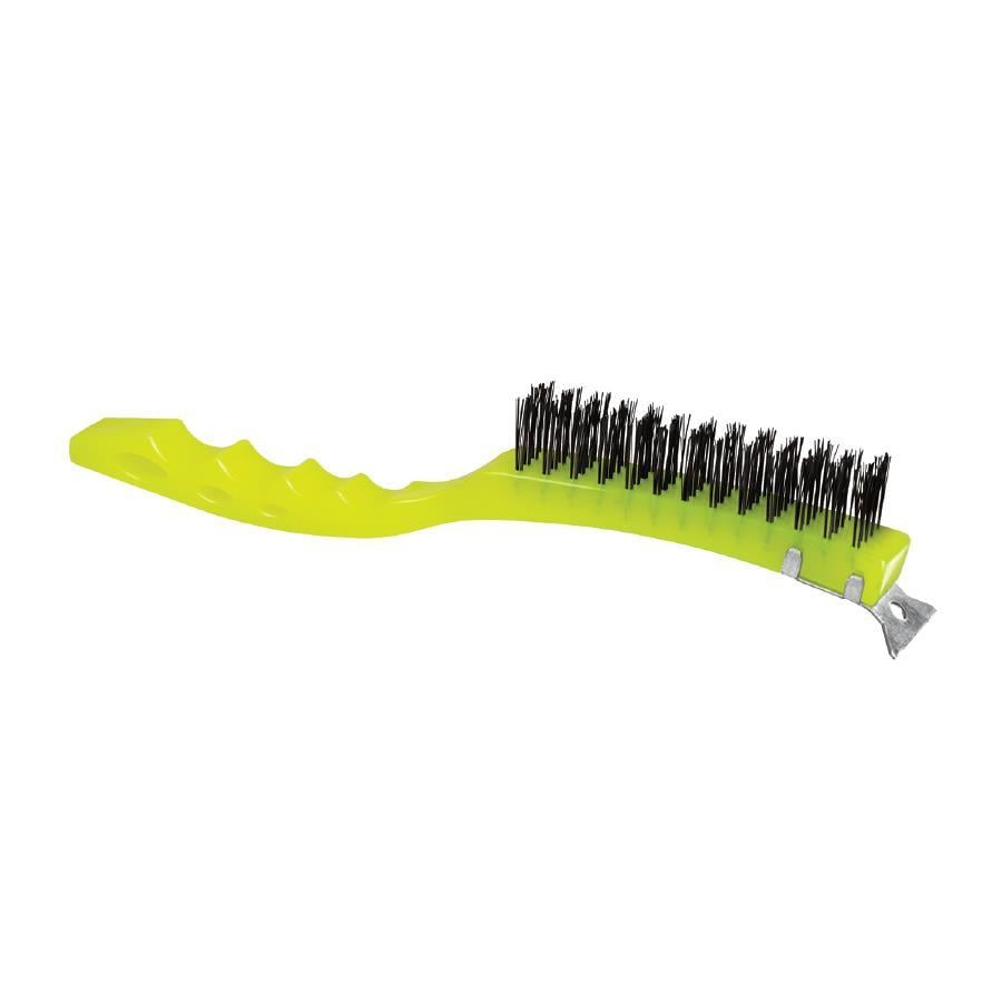 Luna Wire Brush Scraper Plastic