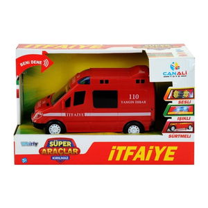 - FIRE BRIGADE SWIVEL LIGHT WITH SOUND BATTERY