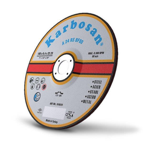 Karbosan Metal Grinding Disc 230x8,0x22,23