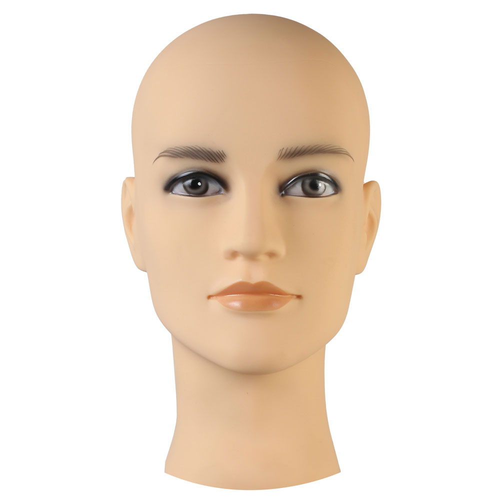 Male Soft Head Mannequin