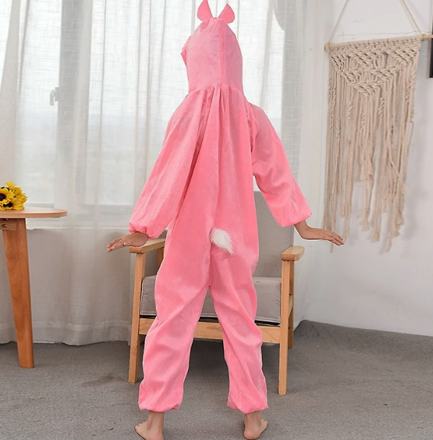 Kids Rabbit Costume Pink Color 2-3 Years 80 cm