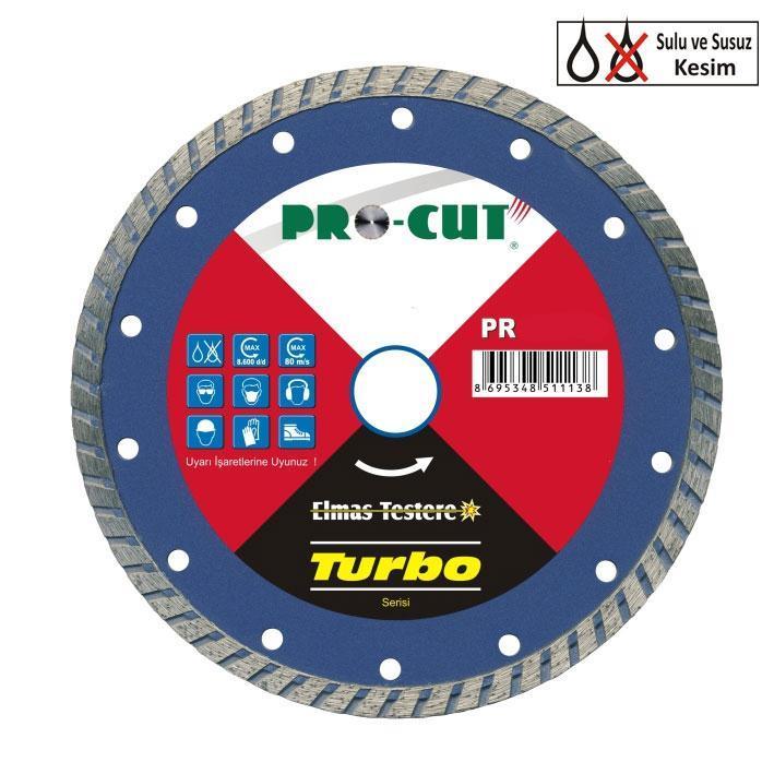 Procut AB 230 mm Turbo Grooved Diamond Saw Blade