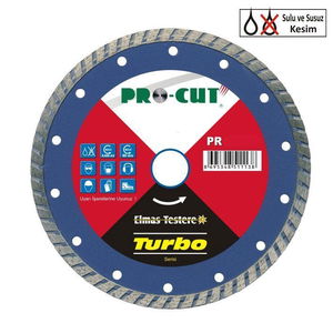 Procut AB 230 mm Turbo Grooved Diamond Saw Blade