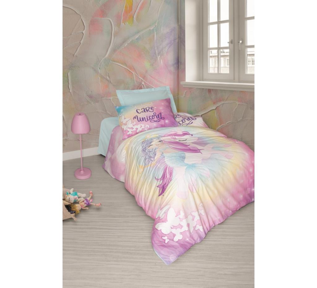 Young Ranforce Duvet Cover Set Single Sirena Mint