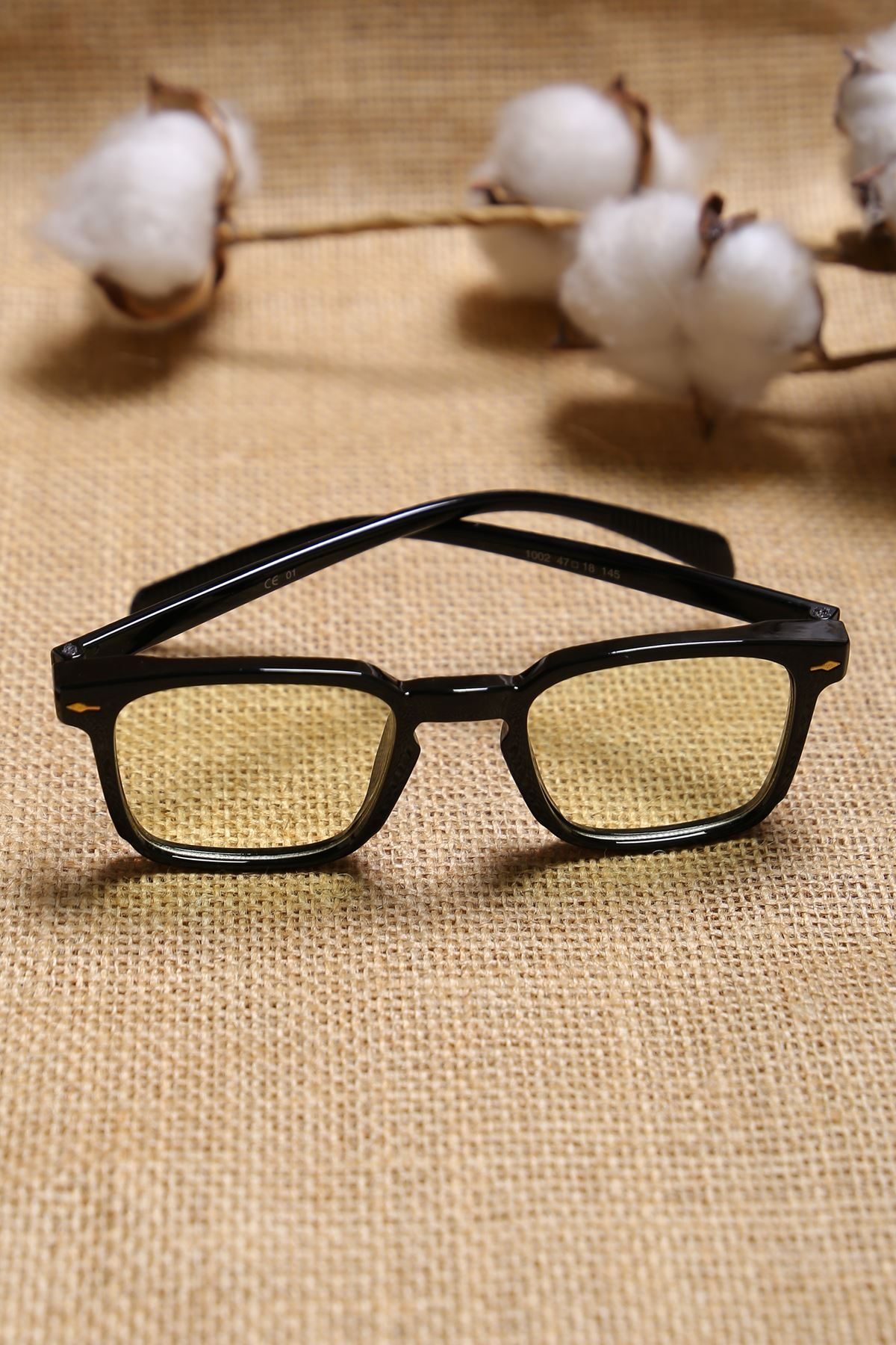 Accessory Glasses Black-yellow