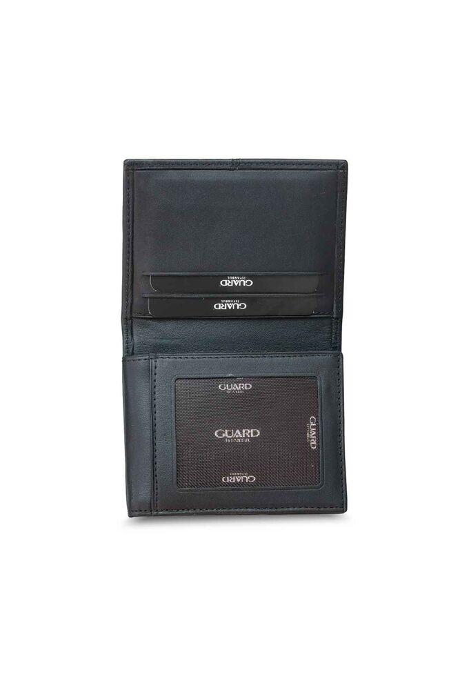 Matte Black Leather Men's Wallet