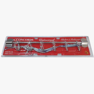 Concorde 6 Chrome Hanging Rack